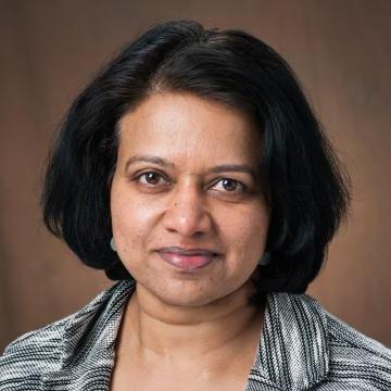 Headshot of Sheela Ramamoorthy